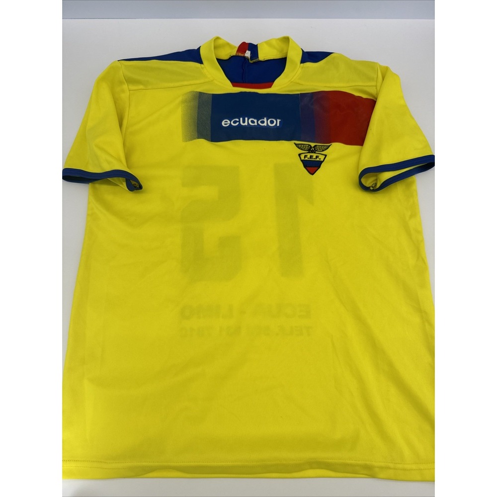 Ecuador Home football shirt 2011 -‎ 2013 Marathon Mens Size 44